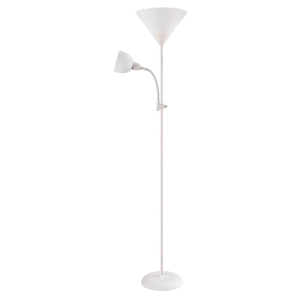 Georgia Mother and Child Floor Lamp White